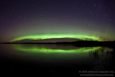 aurore boréale au Canada Aurores polaire octobre 2010