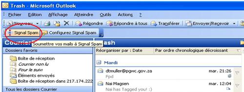 signal spam boite reception Lutte anti spam : Signal Spam intégré à Outlook et Thunderbird