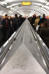 se croiser dans le métro