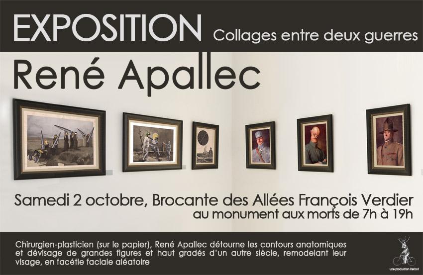 apallec opening Collages entre deux guerres