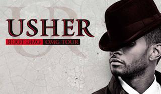 Usher: Sera en France pour 4 concerts exceptionnels