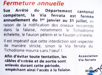 Canton de Neuchâtel, Val-de-Travers, via ferrata du Tichodrome, suisse