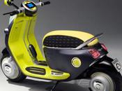 Concept d’un Scooter futuriste avec dock iPhone