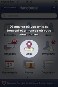facebook places Facebook Places est maintenant disponible en France