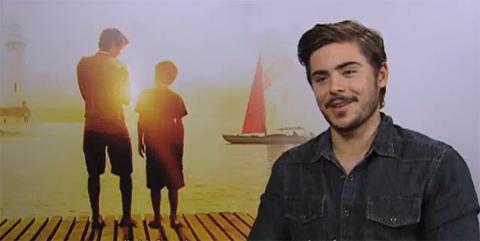 Zac Efron à l'avant première du Secret de Charlie à Deauville avec Purefans News