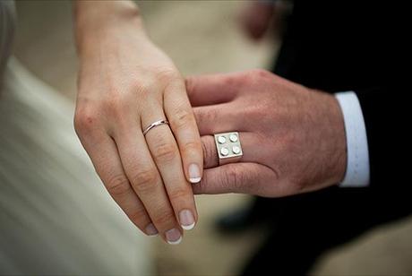 Logo wedding ring