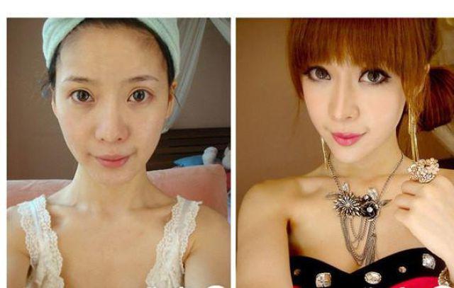 Filles chinoises et l’art du Make-up