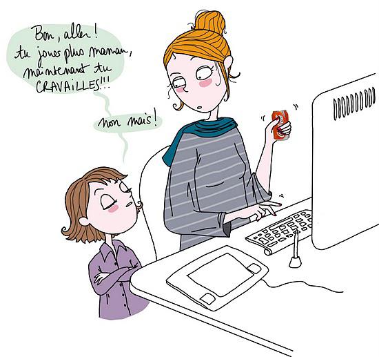 tu me laisses tranquille... chui grandeuuuu !