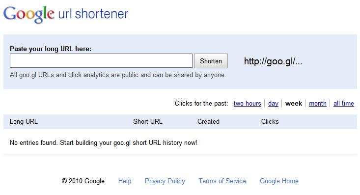 google_url_short