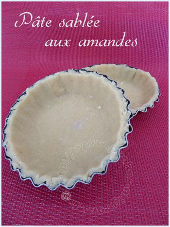 Pâte sablée aux amandes