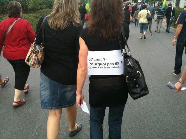 et le samedi.?  tu manifesteras