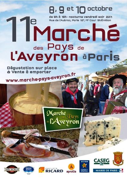 11 ème marché des Pays de l'Aveyron à Paris