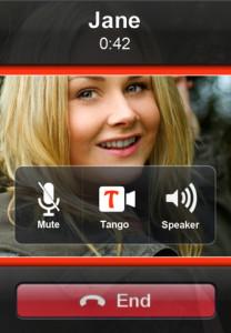 Tango pour passer des appels visio depuis votre iPhone !