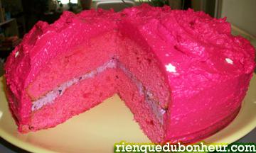 pink cake-centre