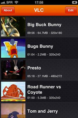 VLC bientôt disponible sur Iphone !
