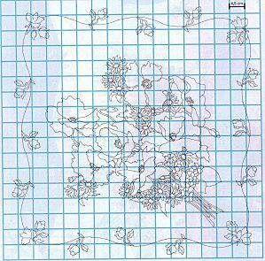 Les coquelicots-noir et blanc