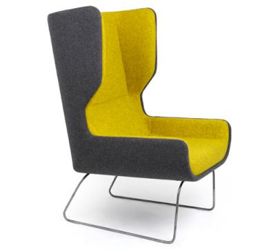 Fauteuil Hush par Naughtone