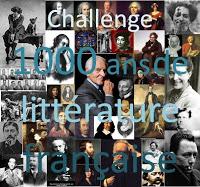 Challenge 1 000 ans de littérature française: les billets de la LC1