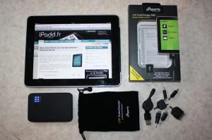 Test du Turbocharger USB 5000, une batterie de secours pour iPad, iPhone et plus