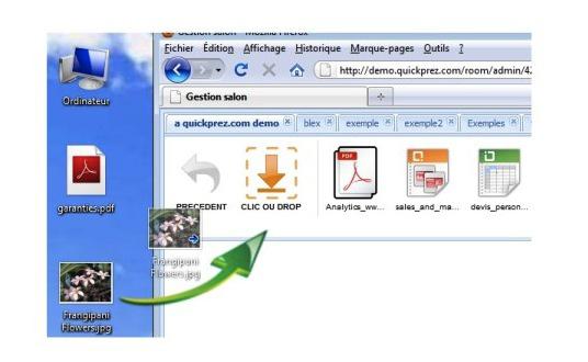 quickprez carousel 4 Quickprez: créez une conférence Web rapidement