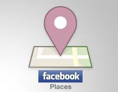 Facebook Places in Facebook Lieux - Partager votre localisation avec votre réseau