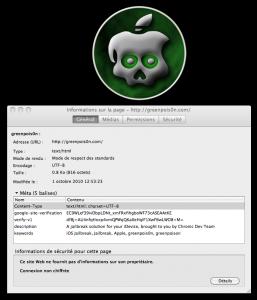 Ça bouge du côté de Greenp0ison.