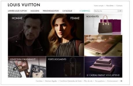Louis Vuitton site e-commerce