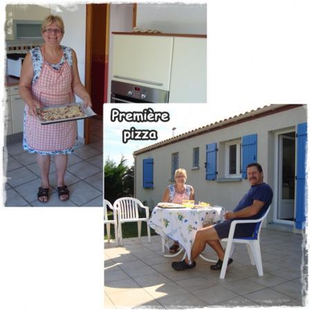 Le 2 octobre 2010, au soleil sur la terrasse