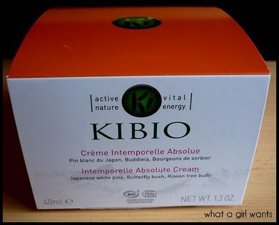 Crème Intemporelle Absolue de Kibio, l'élue de ma peau
