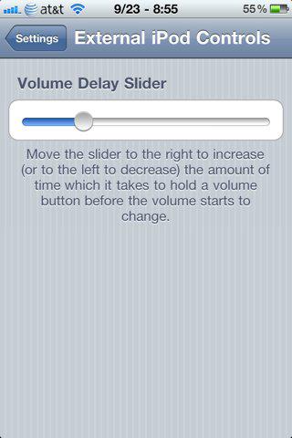 External iPod Controls pour iPhone....