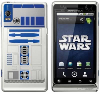 telephone-starwars Un téléphone aux couleurs d’R2-D2