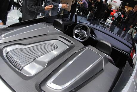 Mondial de l’Auto : Audi e-Tron spyder