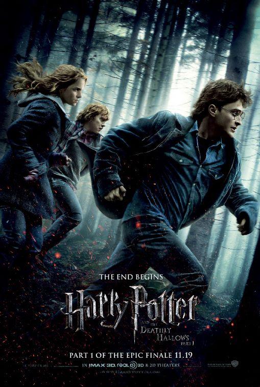 Harry Potter et les Reliques de la Mort (1ére Partie) ... l'affiche américaine