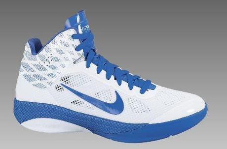 Nike Zoom Hyperfuse White Blue