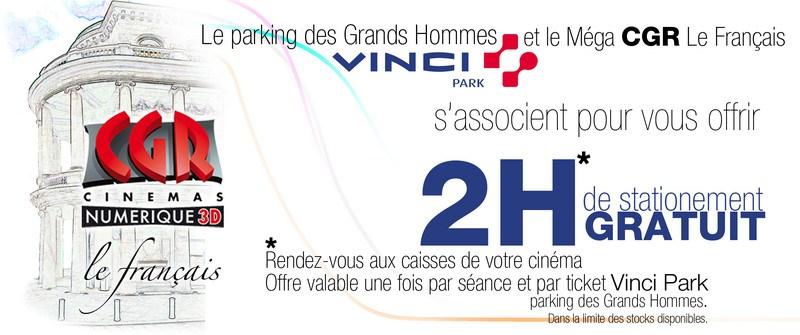 [Bordeaux] Parking offert pour les cinéphiles