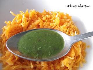 Vinaigrette à la pistache