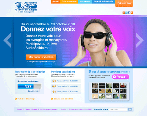 Le premier livre AudioSolidaire