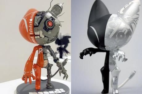 Art toy Mekaneko de Longhi 01 Art Toy Makeneko de Matteo de Longhi