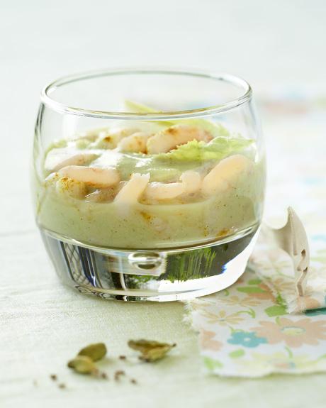 complétée de quelques crevettes