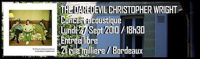 2 nuits avec The Daredevil Christopher Wright...