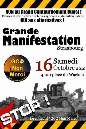La manifestation d'octobre