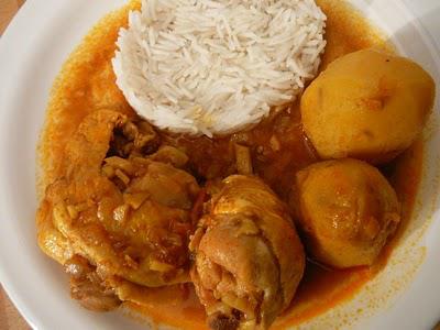 Curry de poulet simple - Simple chicken curry