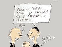 Un chef d'entreprise piraté