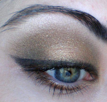 Make Up #75 : Camaïeu de brun doré