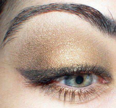Make Up #75 : Camaïeu de brun doré