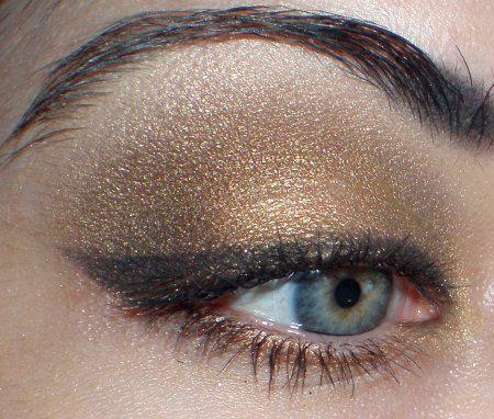 Make Up #75 : Camaïeu de brun doré