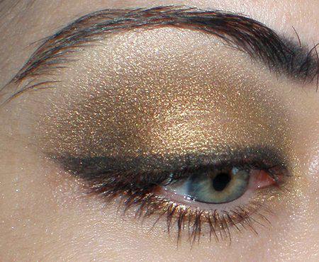 Make Up #75 : Camaïeu de brun doré