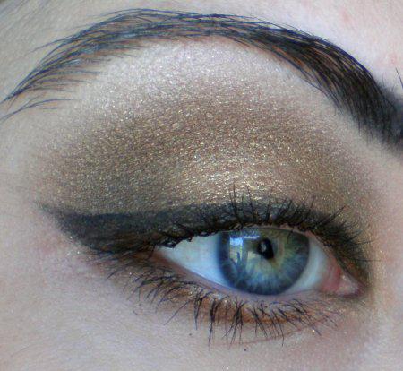 Make Up #75 : Camaïeu de brun doré