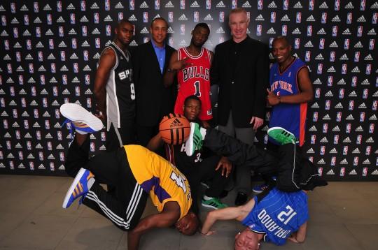 Adidas NBA jerseys launch party