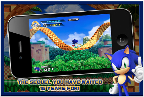 Sonic the Hedgehog 4 disponible sur l’App Store